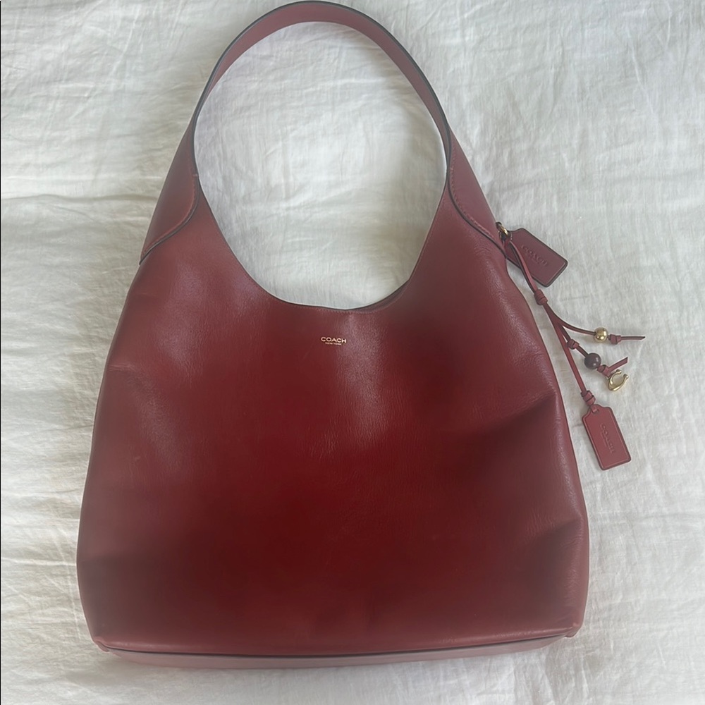 Coach Brooklyn 39 Burgundy Bag